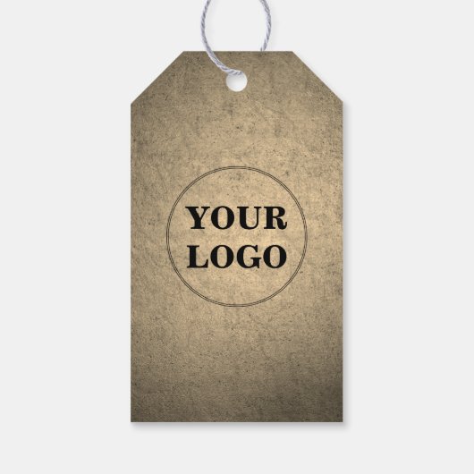  bedrijf Logo Cadeaulabel (Achterkant)