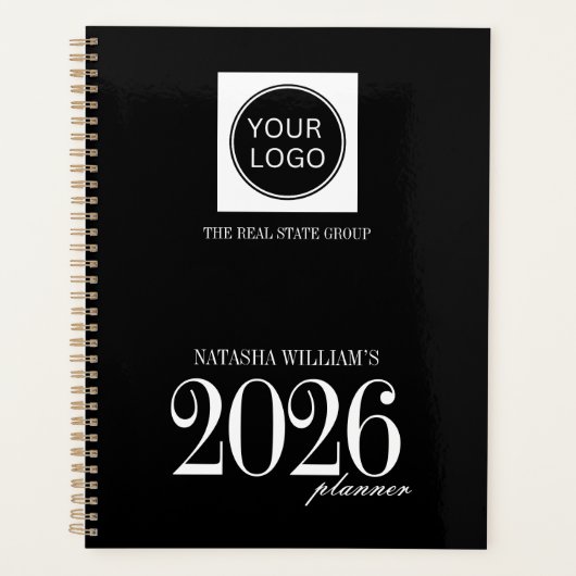Bedrijf Logo Custom 2026 Planner (Voorkant)