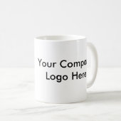 Bedrijf Logo Custom Drinkware Koffiemok (Voorkant rechts)