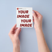 Bedrijf Logo CUSTOM Flyer (Hand)