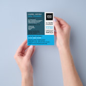 Bedrijf Logo, Dog Trainer Adverteren Flyer (Hand)