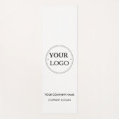 Bedrijf Logo Eenvoudig Modern Yogamat (Voorkant)