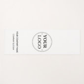 Bedrijf Logo Eenvoudig Modern Yogamat (Voorkant (horizontaal))