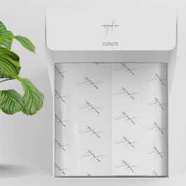 Bedrijf Logo Gepersonaliseerde Zakelijke Verpakkin Tissuepapier