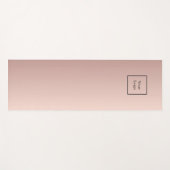 Bedrijf logo goud metaalbedrijf yogamat (Voorkant (horizontaal))