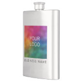 Bedrijf Logo Hier Sjabloon Flacon (Links)