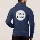 Bedrijf Logo Hoodies Promotionele Minimalist (Achterkant)