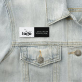 Bedrijf Logo Medewerker Bedrijfsnaam Tag Badge (In situ)