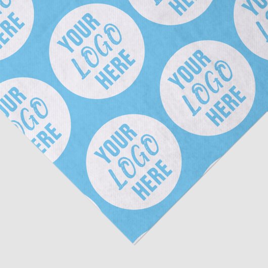 Bedrijf Logo Merk Custom Tissuepapier (Detail)