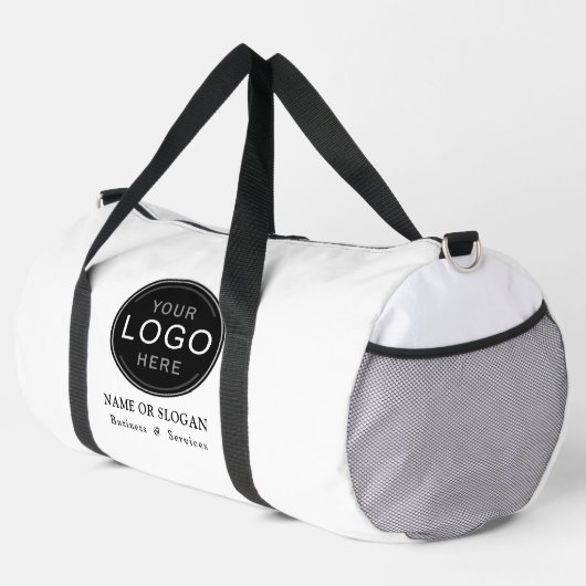 Bedrijf Logo Merk Modern Gym Swag Custom Plunjezak (Rechterhoek)