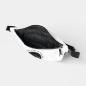 Bedrijf Logo Merk Modern Swag Custom Heuptasje (Open)