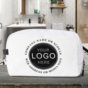Bedrijf Logo Merk Modern Swag Custom Toilettasje