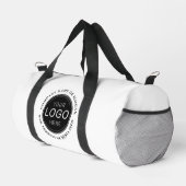 Bedrijf Logo Merk Modern Swag Promo Plunjezak (Rechterhoek)