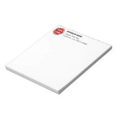 Bedrijf Logo Notitieblok (Linkerzijde)