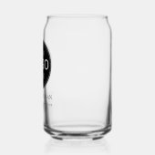 Bedrijf Logo of merk Modern Professioneel Blikvorm Glas (Links)