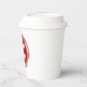 Bedrijf Logo  Papieren Bekers (Links)