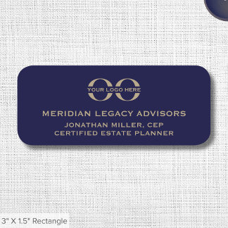 Bedrijf Logo Personeel Naamplaatje