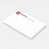 Bedrijf Logo  Post-it® Notes (Schuin)