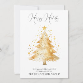 Bedrijf Logo Prettige feestdagen QR Code Feestdagenkaart