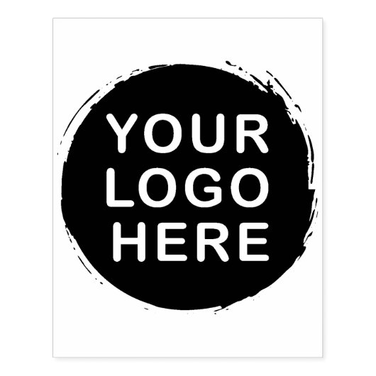 Bedrijf Logo Professional Custom Rubberstempel (Afrduk)