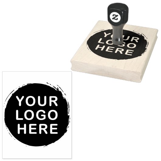 Bedrijf Logo Professional Custom Rubberstempel (Gestempeld)