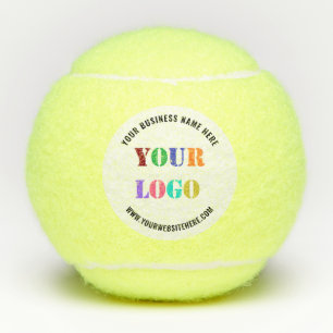 Bedrijf Logo Promotionele Tennisballen Sjabloon