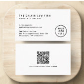 Bedrijf Logo QR Code Medewerker Visitekaartje