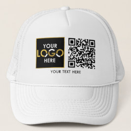 Bedrijf Logo QR Code Promotional Business Trucker Pet