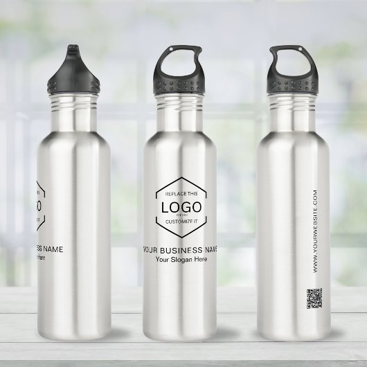 Bedrijf Logo QR-code Promotioneel Waterfles