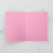 Bedrijf Logo Rustic Roze Thanksgiving Pompoenen Kaart (Binnen)