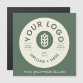  bedrijf Logo Sage Green (Voorkant / Achterkant)