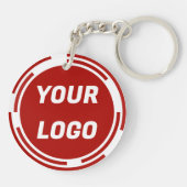 Bedrijf Logo  Sleutelhanger (Achterkant)