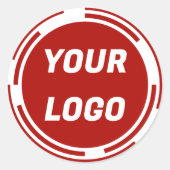 Bedrijf Logo  Stickers (Voorkant)