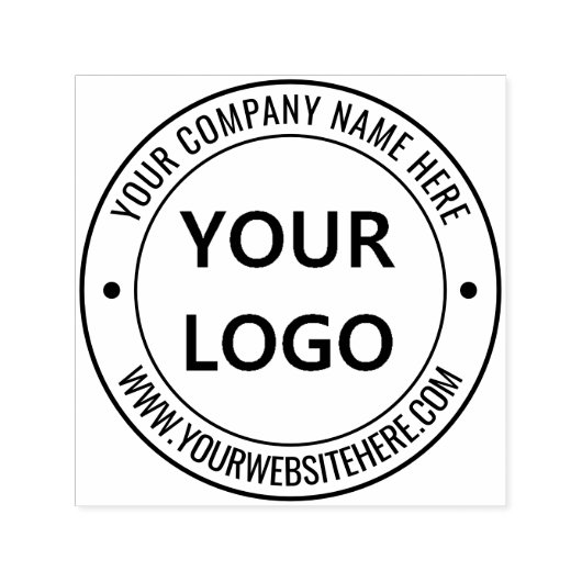 Bedrijf Logo tekst Professional Ronde stempel Voor (Design)