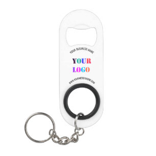 Bedrijf Logo Tekst Sleutelhanger Fles Opener Sjabl Mini Flessenopener