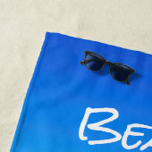 Bedrijf Logo Tropical Beach Paraplu Client Gift Strandlaken (In situ)