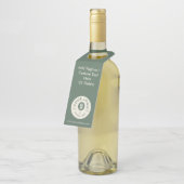  bedrijf Logo Website Sage Green Flessenhanger (Schuin)