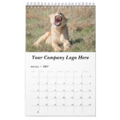 Bedrijf Logo Wildlife Agenda 2017 Kalender (Jan 2027)