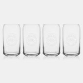 Bedrijf Logo | Zakelijk bedrijf Blikvorm Glas (Achterkant)