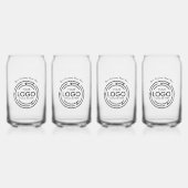 Bedrijf Logo | Zakelijk bedrijf Blikvorm Glas (Voorkant)