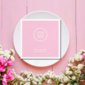 Bedrijf Logo | Zakelijke papieren servetten