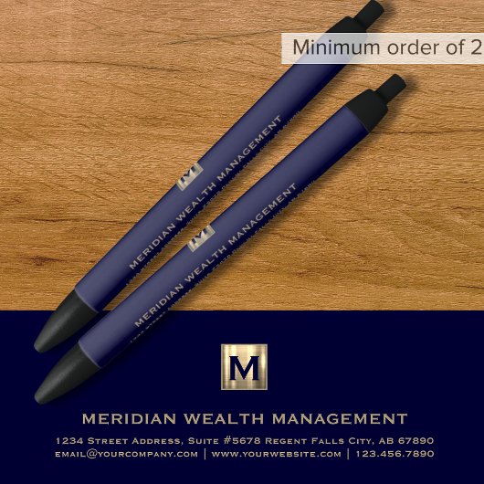 Bedrijf Monogram Branded Promotie Pen