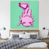 Bedrijf nr. 18 - Volledige kleur Canvas Afdruk (Insitu (Slaapkamer))