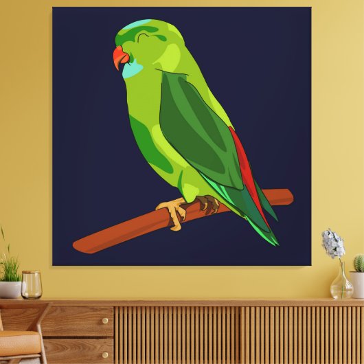 Bedrijf nr. 7 - Volledige kleur Canvas Afdruk (Insitu (Woonkamer))