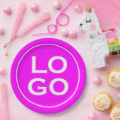 Bedrijf of Bedrijfs de Logo van de Douane op Magen Papieren Bordje (Feest)