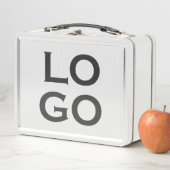 Bedrijf of Business Custom Logo on White (In situ)