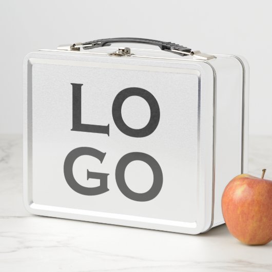 Bedrijf of Business Custom Logo on White (In situ)