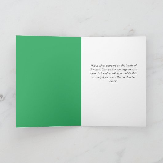 Bedrijf of organisatie Kerst Kaart (Binnen)