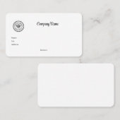 bedrijf of service die u kunt toevoegen visitekaartje (Voorkant / Achterkant)