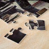  Bedrijf, Olieplatform op de Oceaan Legpuzzel (Zijkant)